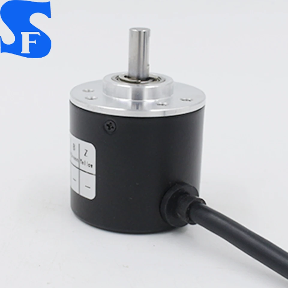 HIGH QUALITY 6MM SHAFT optical incremental encoder with solid shaft