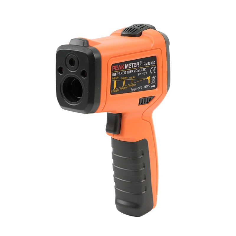 Industrial Non Contact With Humidity Dew Point K Type Digital Infrared Thermometer