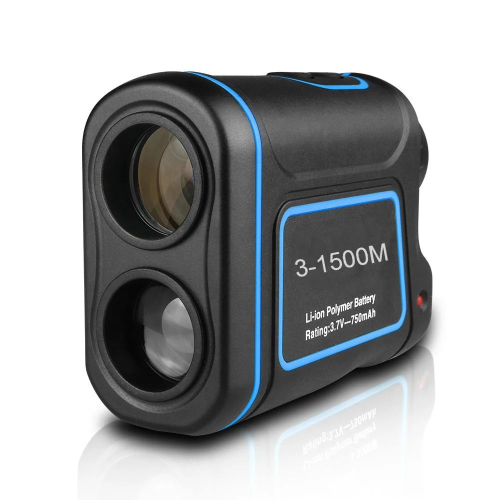 handheld low price 1500M laser rangefinder monocular telescope for hunting golf distance meter