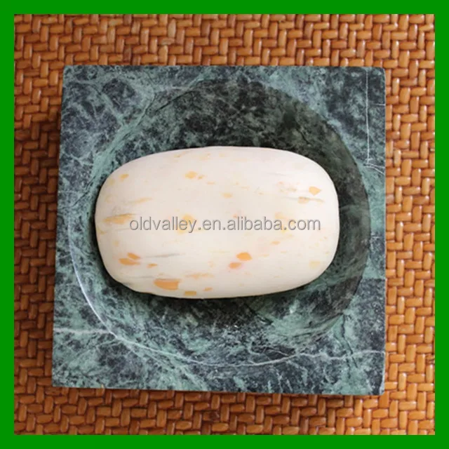 Whole sell square shape stone soap dish