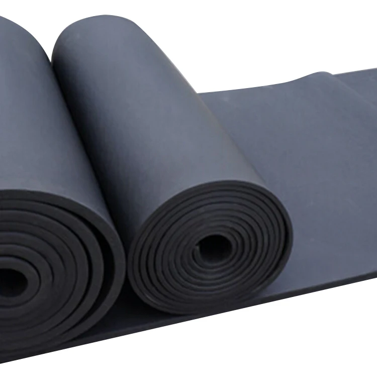 Rubber foam sheet for hot / cold water tank