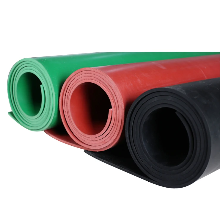 Ecofriendly Colorful Custom Insulation Mat Rubber Sheet Roll