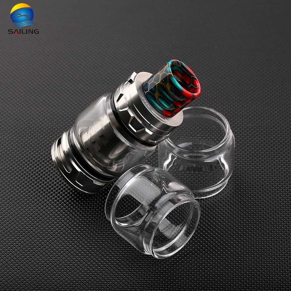 2018 Newest Ecig Accessory Glass Tube Vape Tank Replacement Glass Tube