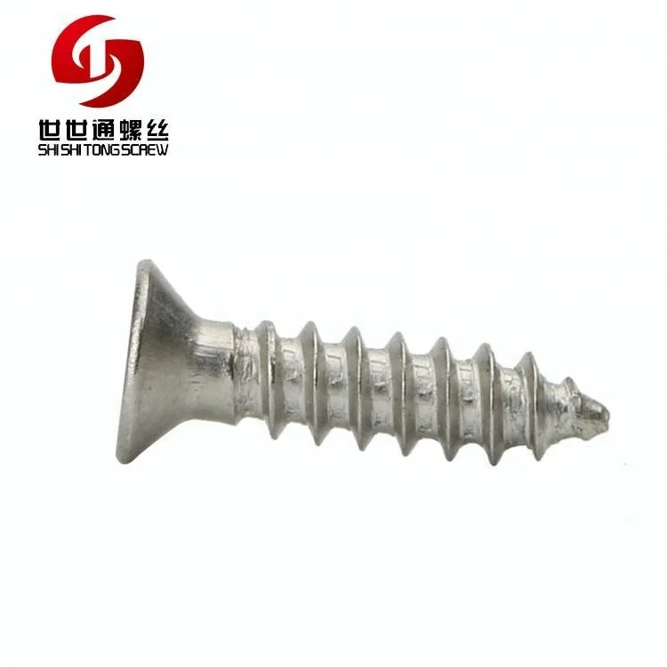 Stainless Steel Hex Flat Countersunk Head Self-Tapping Screws