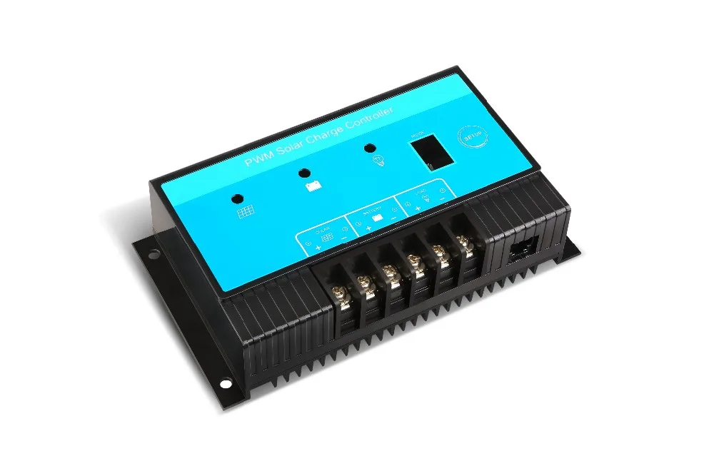 30A PWM контроллер заряда 12 / 24 В авто из светодиодов индикаторы солнечной зарядки и аккумулятор загрузка управление