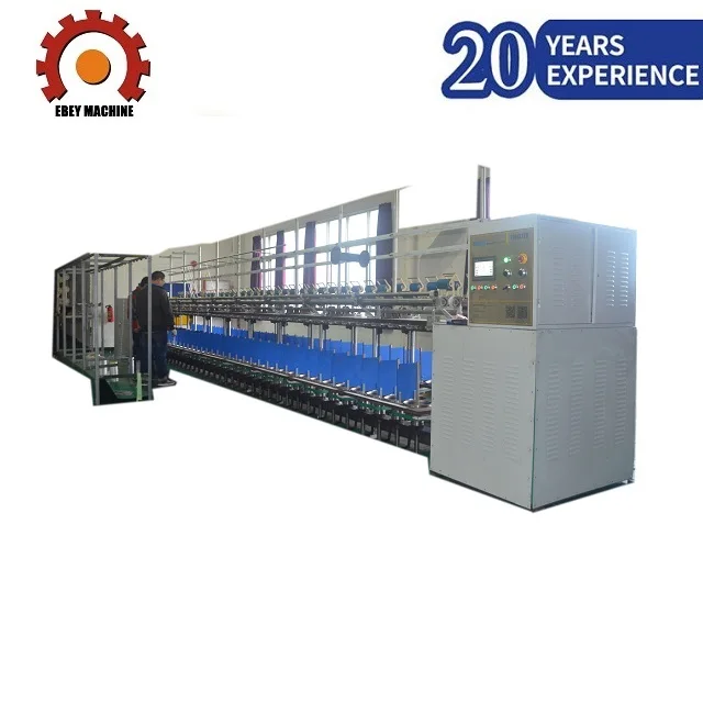 tfo silk dty fdy rope thread mop fancy artificial grass yarn twisting and winding machine