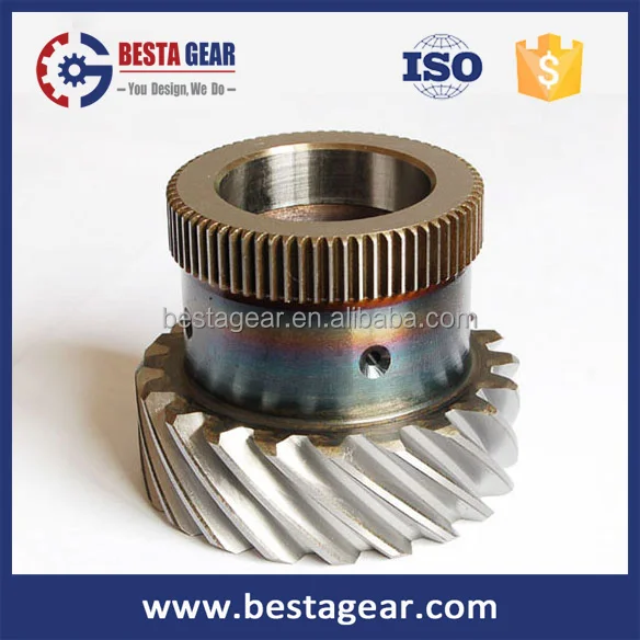 45 degree Precision helical spur gear