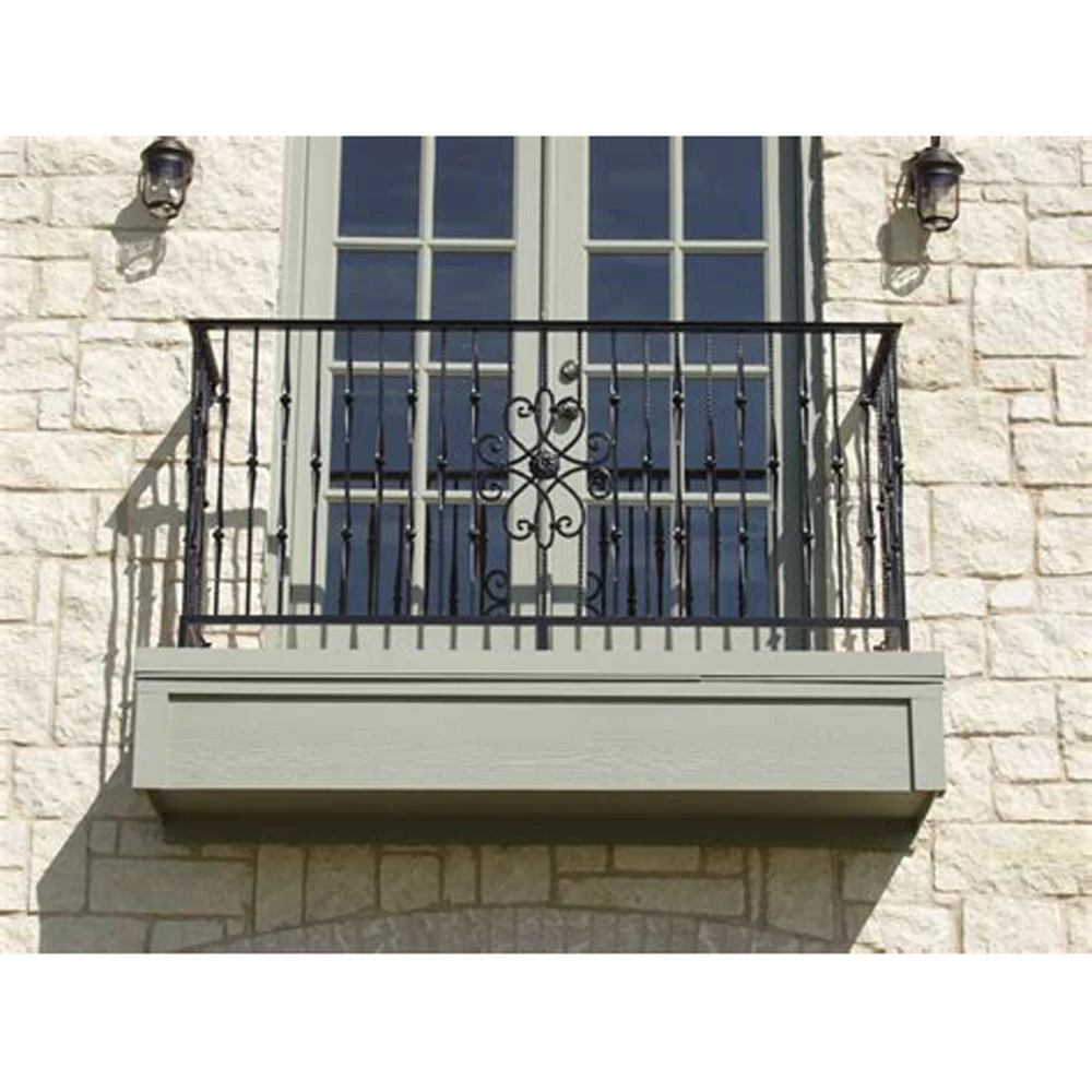 forged steel windows railing design