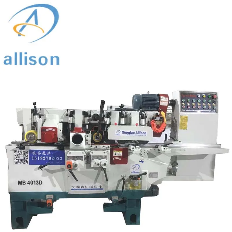 SXL-MB4018D деревообрабатывающий четырехсторонний строгальный станок и формовщик