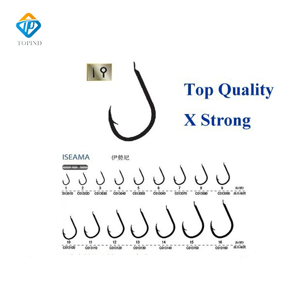 2015 fishing hook ISEAMA with ring hook