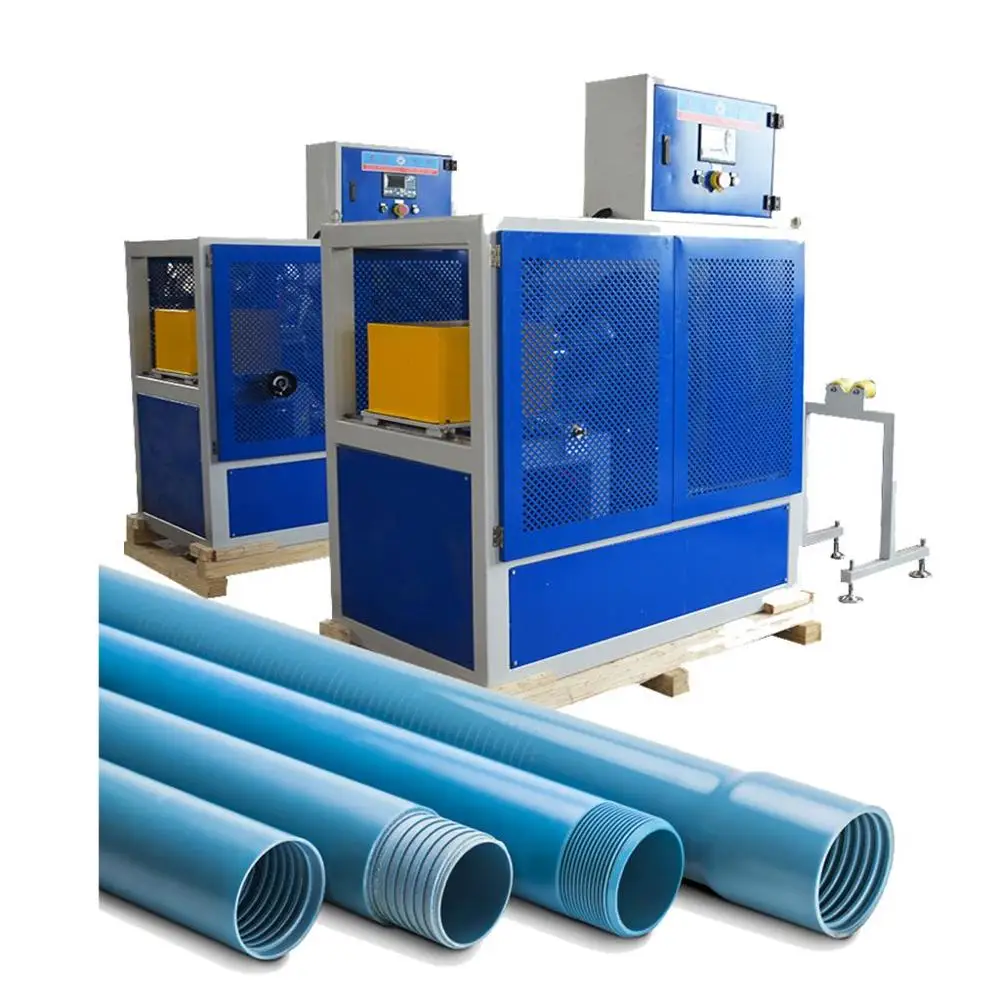 automatic pvc pipe threading machine /rid machine/screw making machine