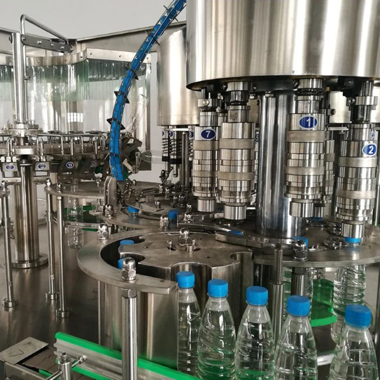 Automatic Filling Machine Used Bottled Water Plant Equipment