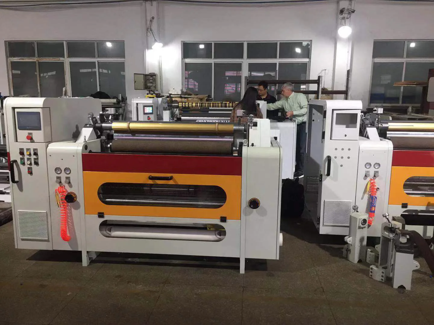 BDFQ Series Full Automatic Paper Straw Slitting Machine Paper Straw Raw Material Slitting