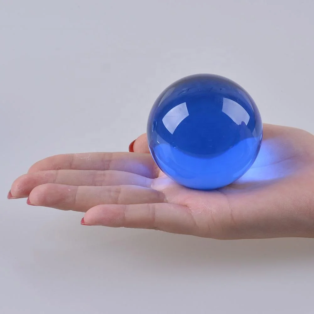 60mm magic crystal Ball sphere for decoration crystal glass ball Photography Accessory Body Massage