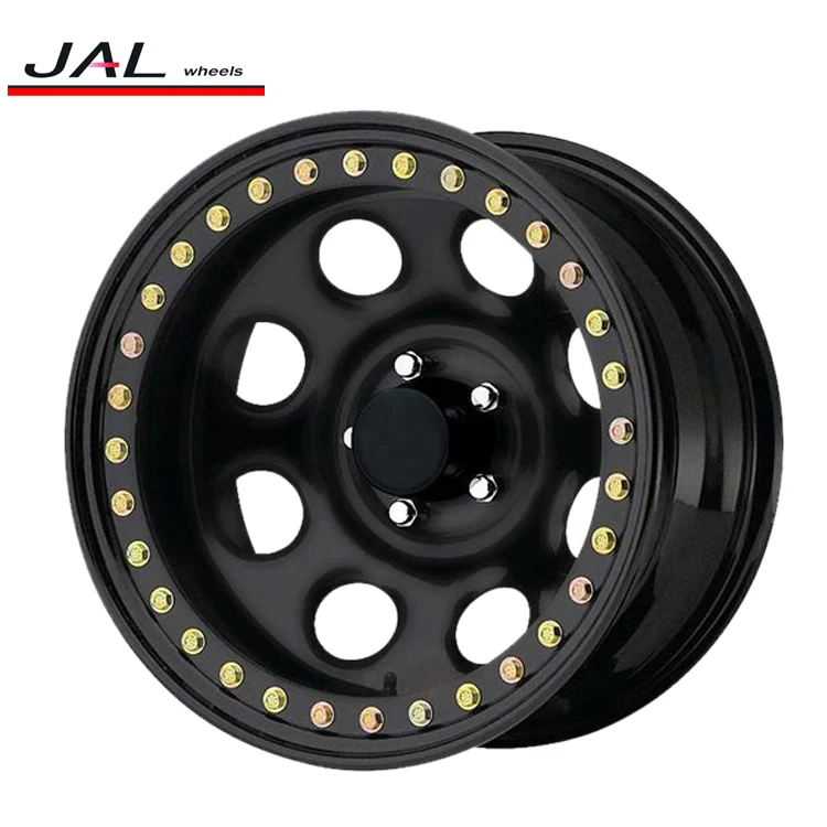 Factory Supply 16inch 5/139.7 bead lock Steel Wheels 16x7