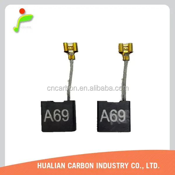 Original GWS 6x16x26 Electric Carbon Brush/Carbon Graphite Carbon Brushfor Hammer Drill Part/Bosch A69 Carbon Brush