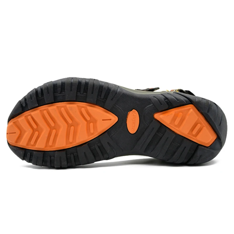 Latest modern design rubber sport sandals beach walk sandals for men