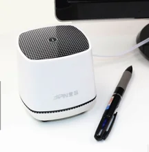 2016 Hot Black EZEEY T10 USB 2.0 3.5mm Mini Speaker Subwoofer for Desktop Laptop Notebook Tablet PC FM Radio Smart Phones