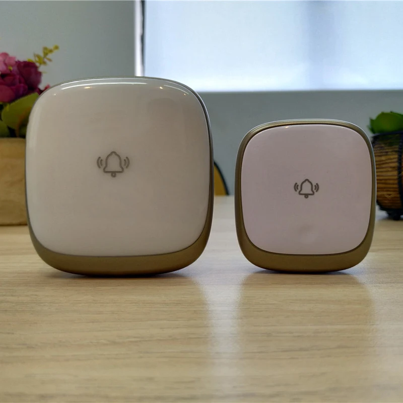 Светодиодный дверной звонок, кинетический промышленный беспроводной водонепроницаемый громкий звуковой звонок