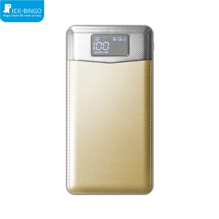 Новое поступление Портативный QC3.0 запасные аккумуляторы для телефонов Qi быстрой зарядки 10000 мАч Мощность банка