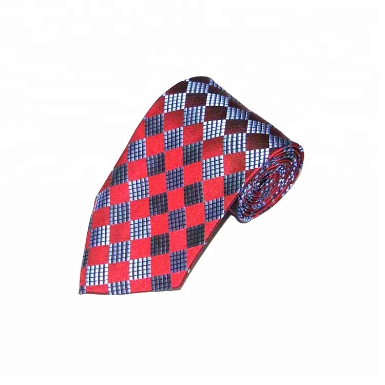 Customized High Quality Red Silk Tie for Suit