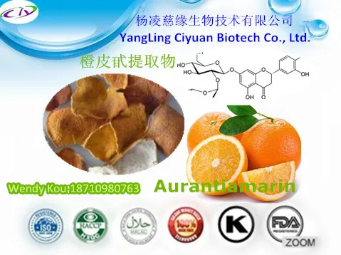 
Pure Professional Manufacturer Orange Peel Glucoside and Hesperidin Extract Powder 