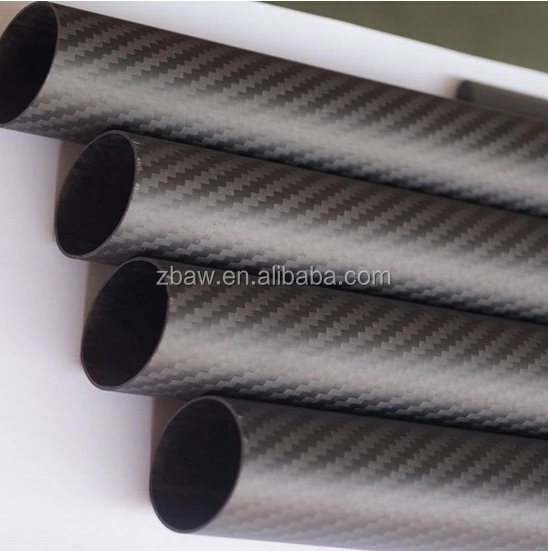 3K Carbon fiber tube rods tubing for helicopter