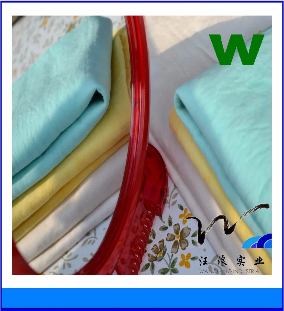 Quality Chinese Supplier chamois leather pva wiping cloth for silicone products furniture glass wood