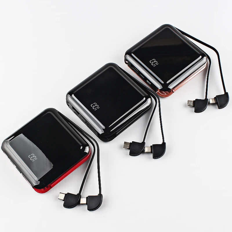 New products 2019 10000mAh rohs power bank mini