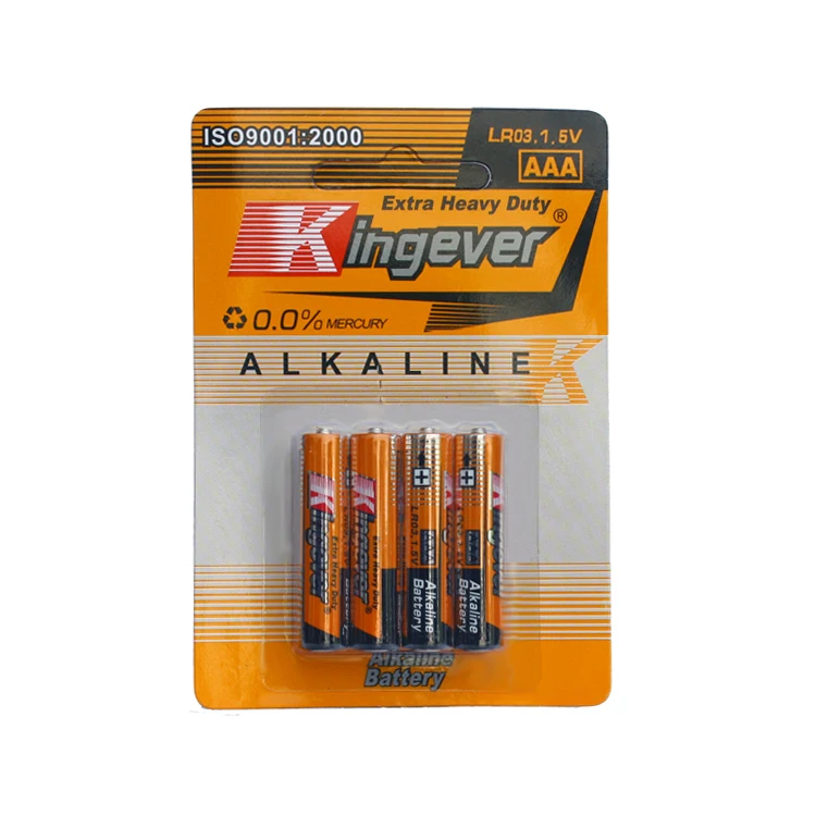 1.5V no.7 aaa alkaline battery