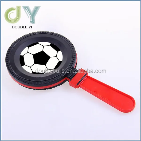 Custom Football Cheering hand, plastic hand clapper for party favor