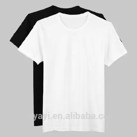 Pure white black t-shirt for unisex t-shirts guanggu shan short-sleeved cotton round collar drawing wholesale blank t shirts