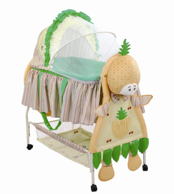 Складная детская кроватка кровать с люлькой многофункциональная портативная складная детская кроватка