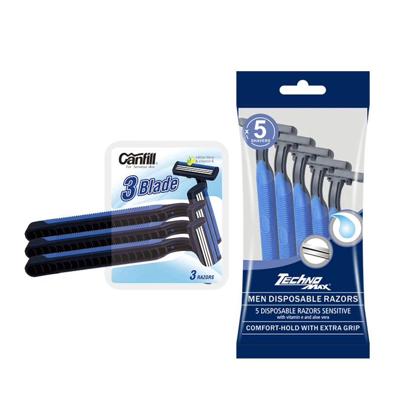 Бритва с двойным лезвием, одноразовая Роскошная бритва, безопасная бритва