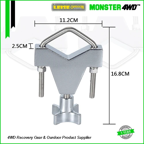 Monster4WD Farm Jack Bull Bar Mounting Bracket Kit