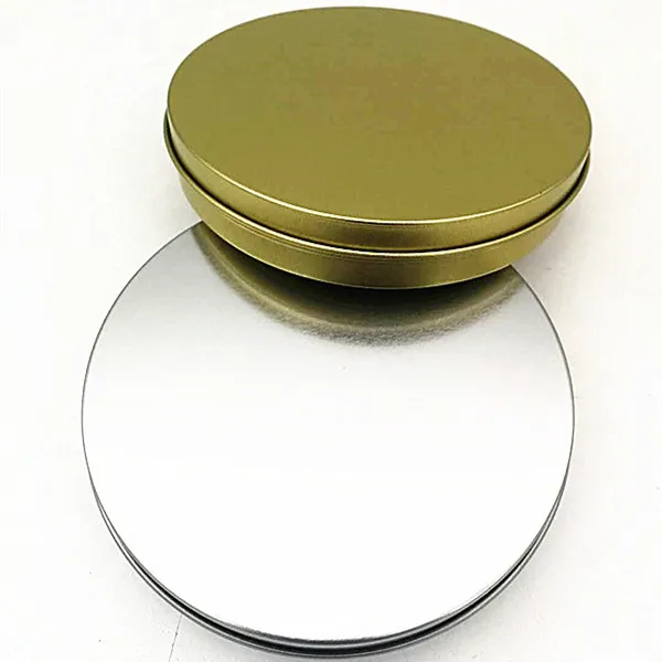 Щепка специальный дизайн, высокое качество круглый подарок металла жестяной коробке для cd