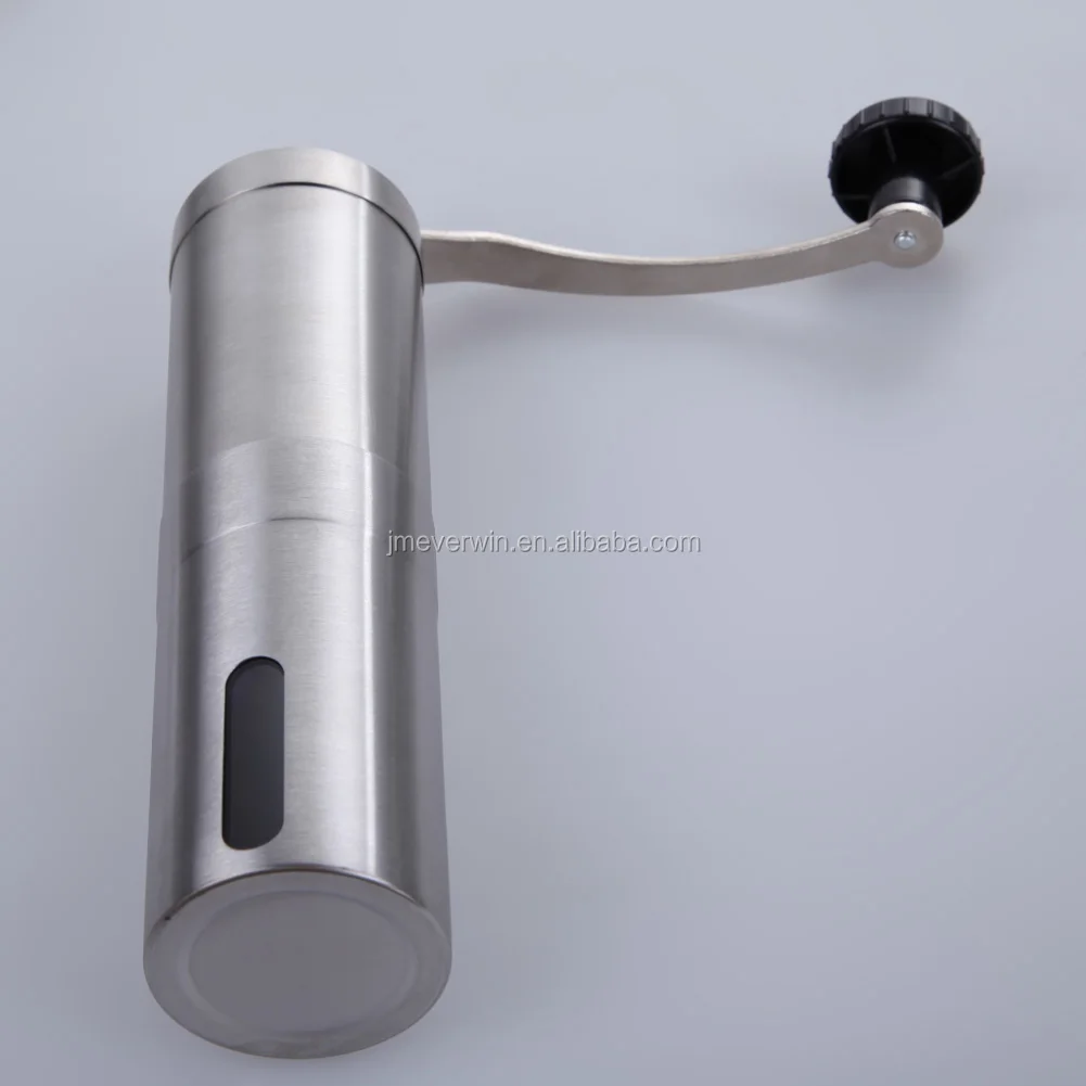 Amazon hot sell Stainless steel ceramic mill manual coffee grinder