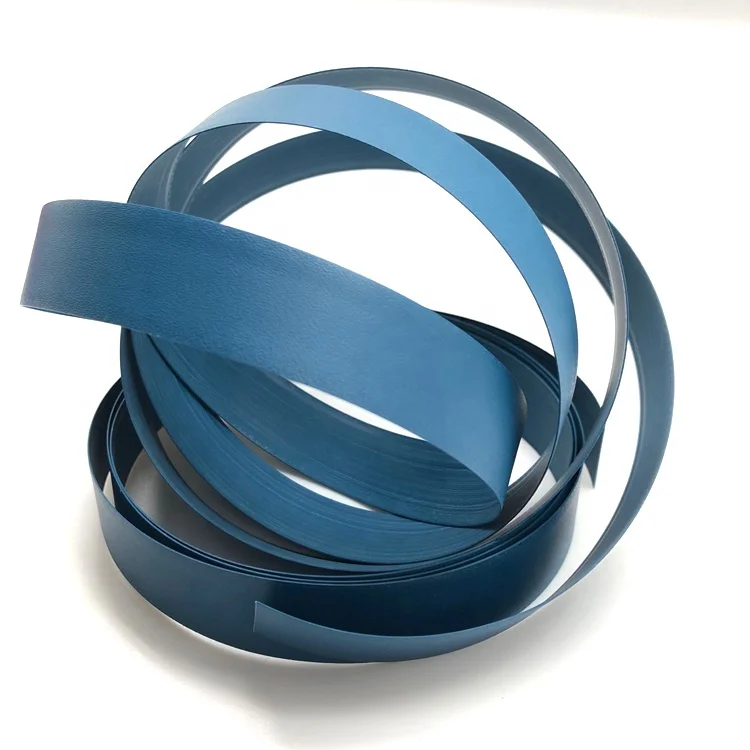 Wood grain PVC bandier PVC edge banding wood grain PVC edge table rubber edging