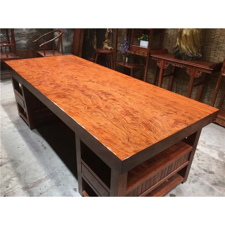 
Bubinga Wood Used Restaurant Sets Cafe Tables and Chairs 