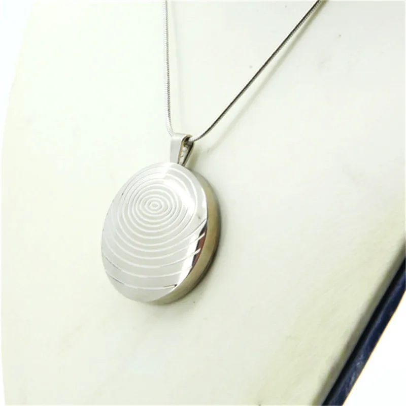 stainless steel 5 in 1 quantum pendant japanese technology energy ion pendant
