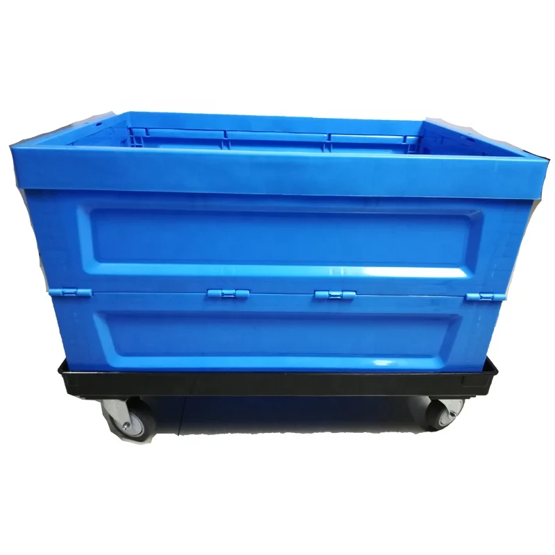 600*400 мм стек пластиковые овощные почтовую службу твердые складной ящик для хранения стиль организатор ящик ящики с крышкой