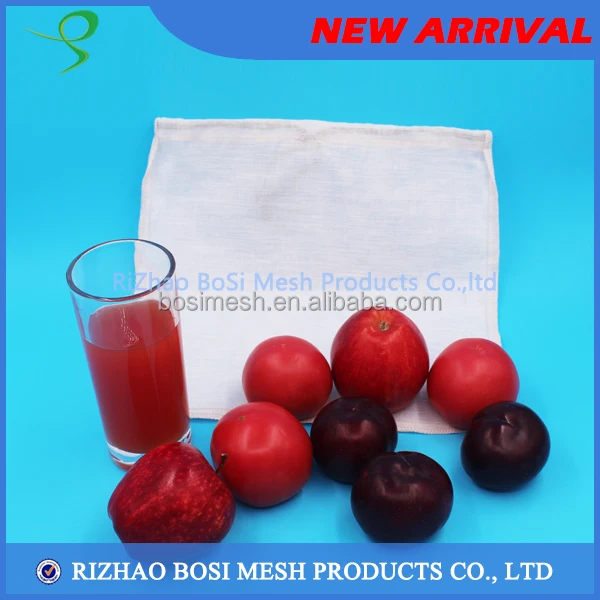
Bosi Natural Hemp Nut milk mesh bag / nut milk filter bag / nut milk bag 