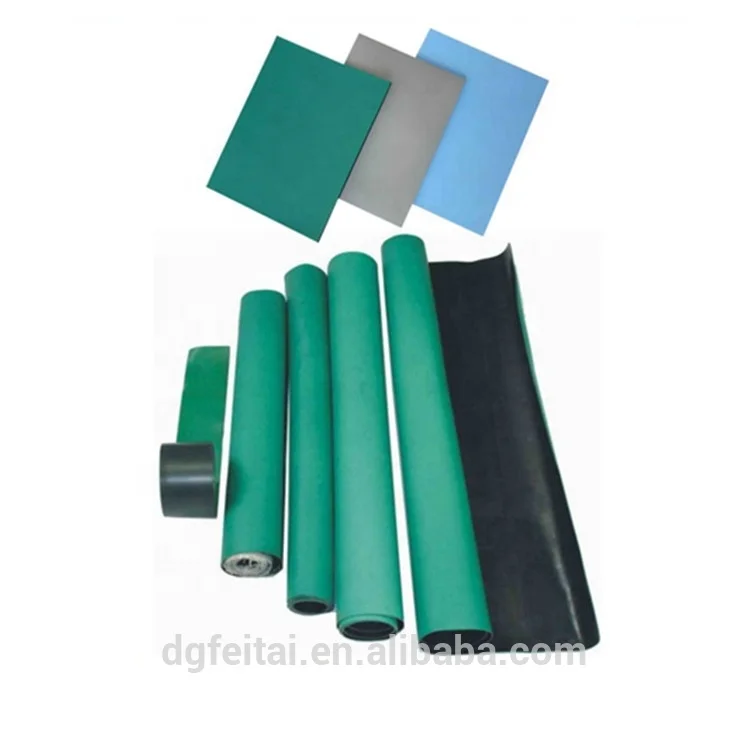 ESD Antistatic 2 Layer Rubber Benchtop Mat Anti-static rubber mat Made in China