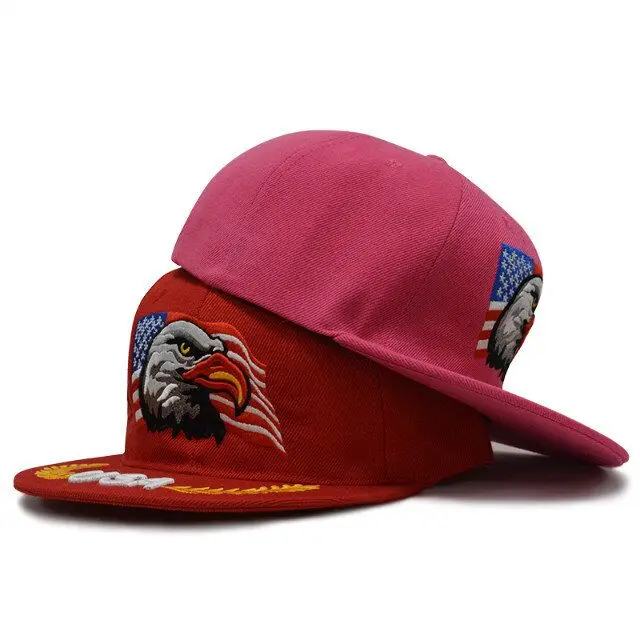 Custom Snapback Caps Supplier Factory Brand Hip Hop Bump Plaid Baseball Face Dad Cap hip hop flat bill hat caps