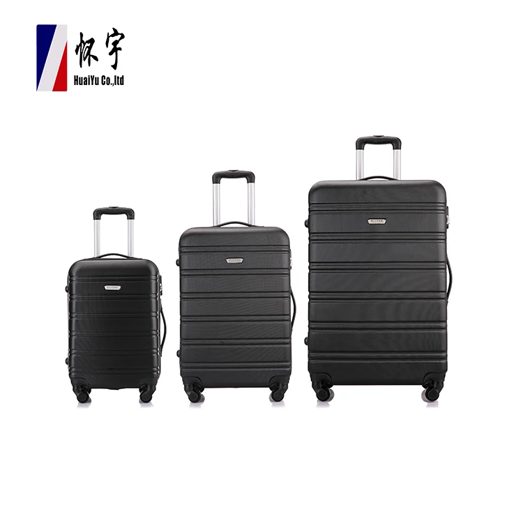 Quality Chinese Products 24 Inch Traveling Lightweight ABS Trolley Suitcase Set