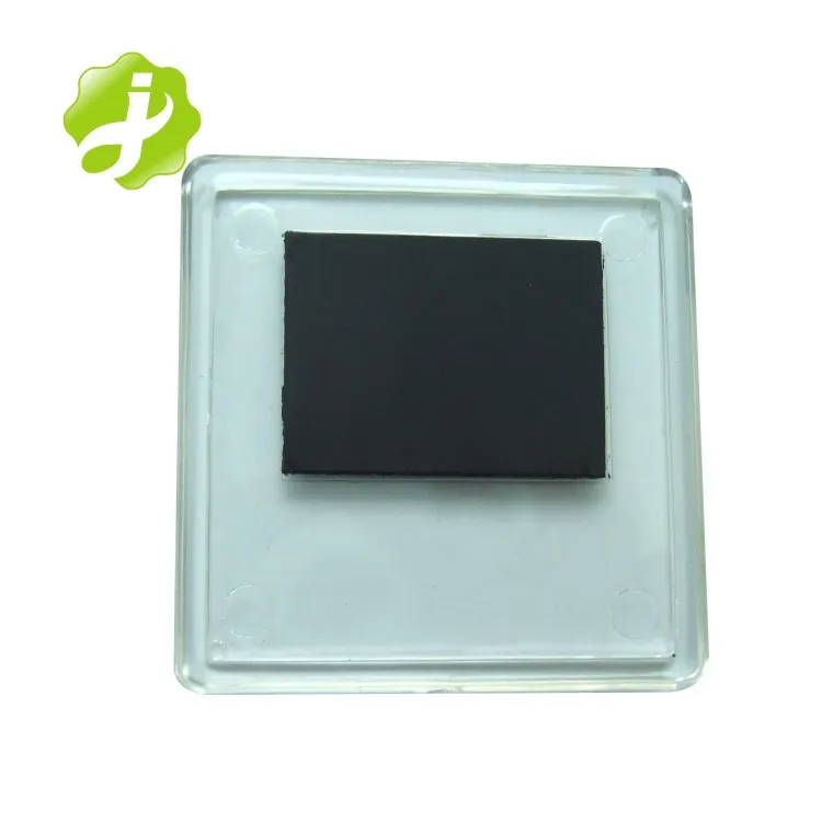 Wholesale cheap Blank Clear advertising Acrylic Fridge Magnets with photo insert