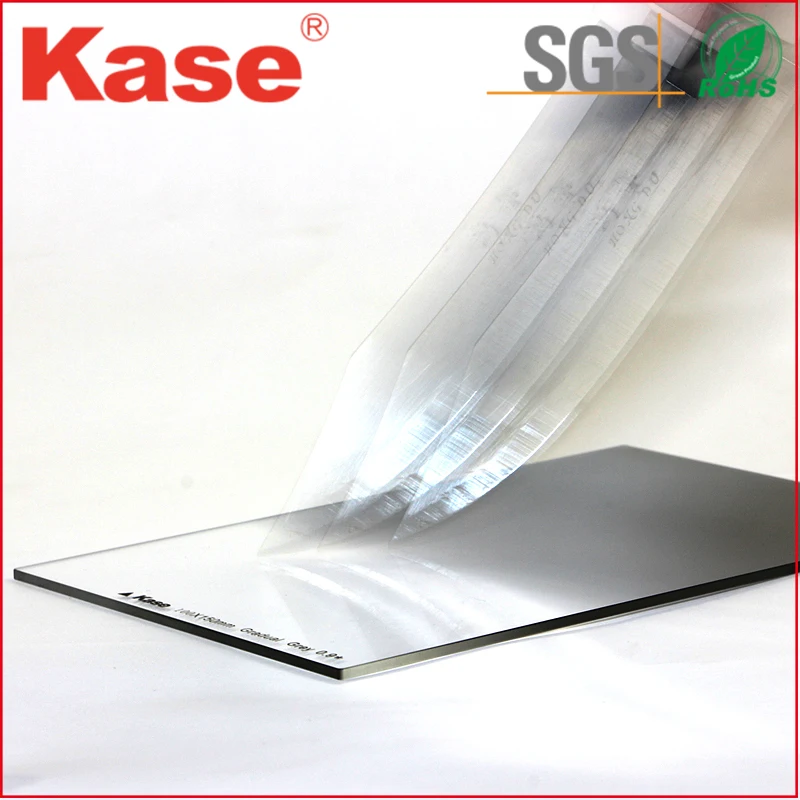Kase 150X170mm Square Hard Graduated Neutral Density Filter GND8(0.9) ND 3 Stops