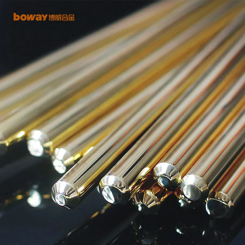
Boway Alloy High Strength C28000 C27400 C27000 1-120MM Cu-Zn Brass Rod For Fastener, Battery Axle, Driving Screw 