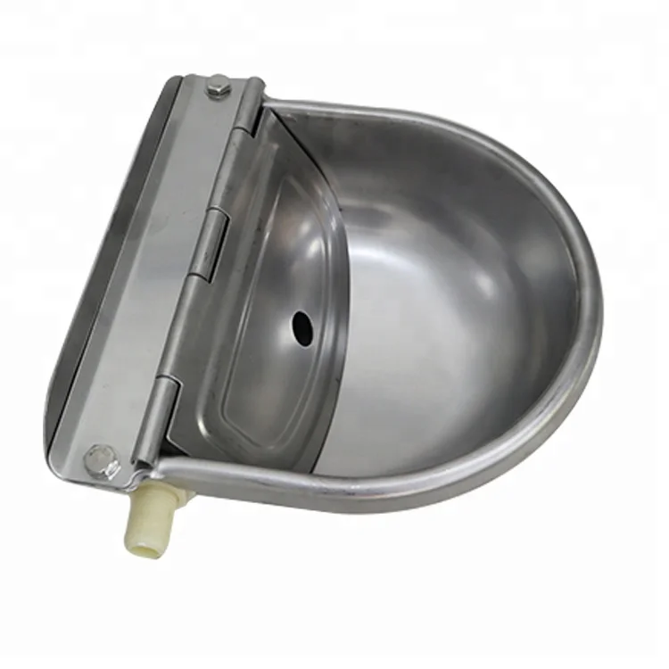 2.5L Stainless steel horse cattle dog drinking water bowl