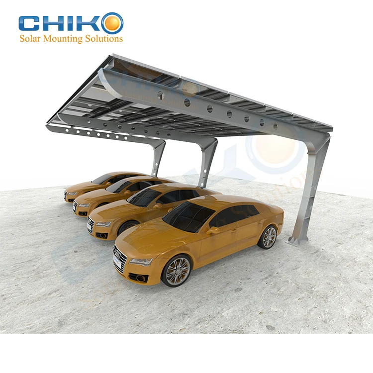 High quality solar panel carport and solar parking structure for solar power mounting system